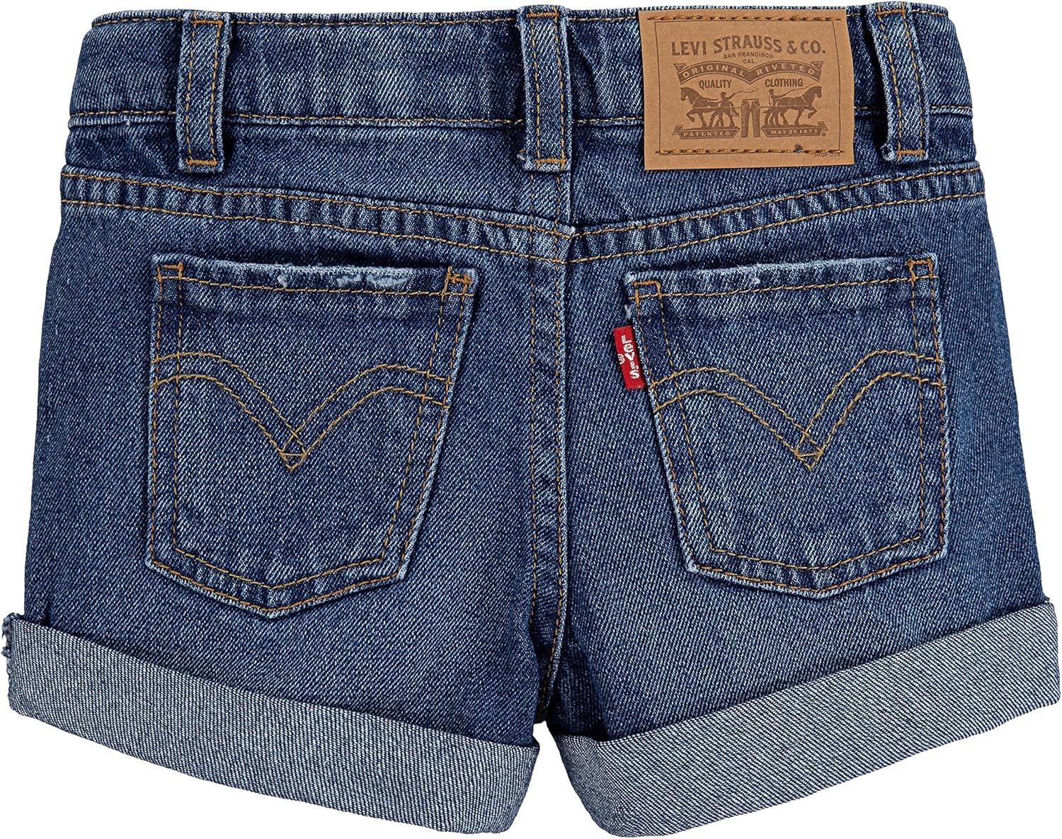imageLevis Girls Girlfriend Fit Denim Shorty ShortsEvie