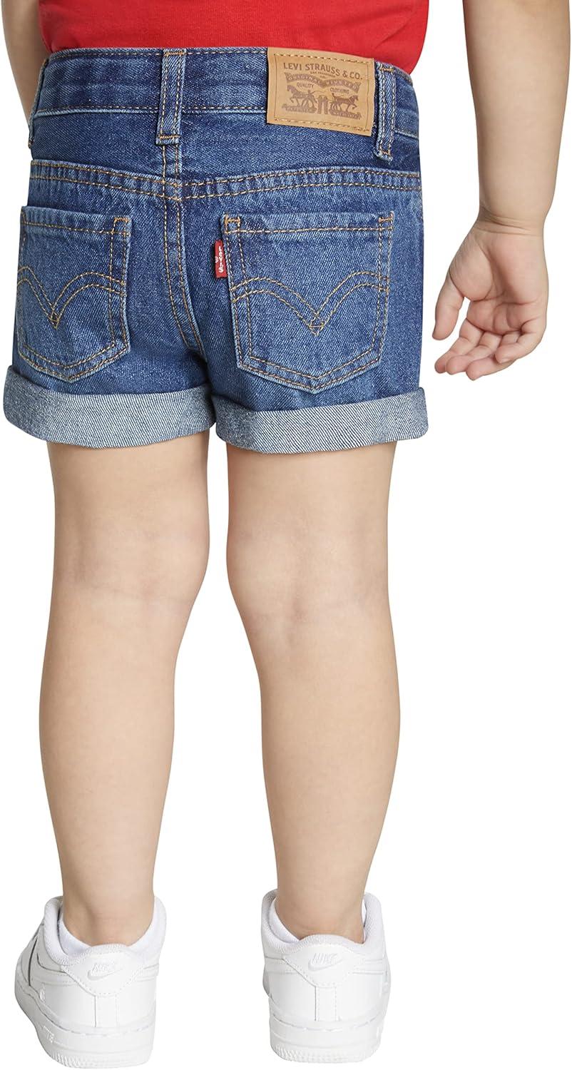 imageLevis Girls Girlfriend Fit Denim Shorty ShortsEvie