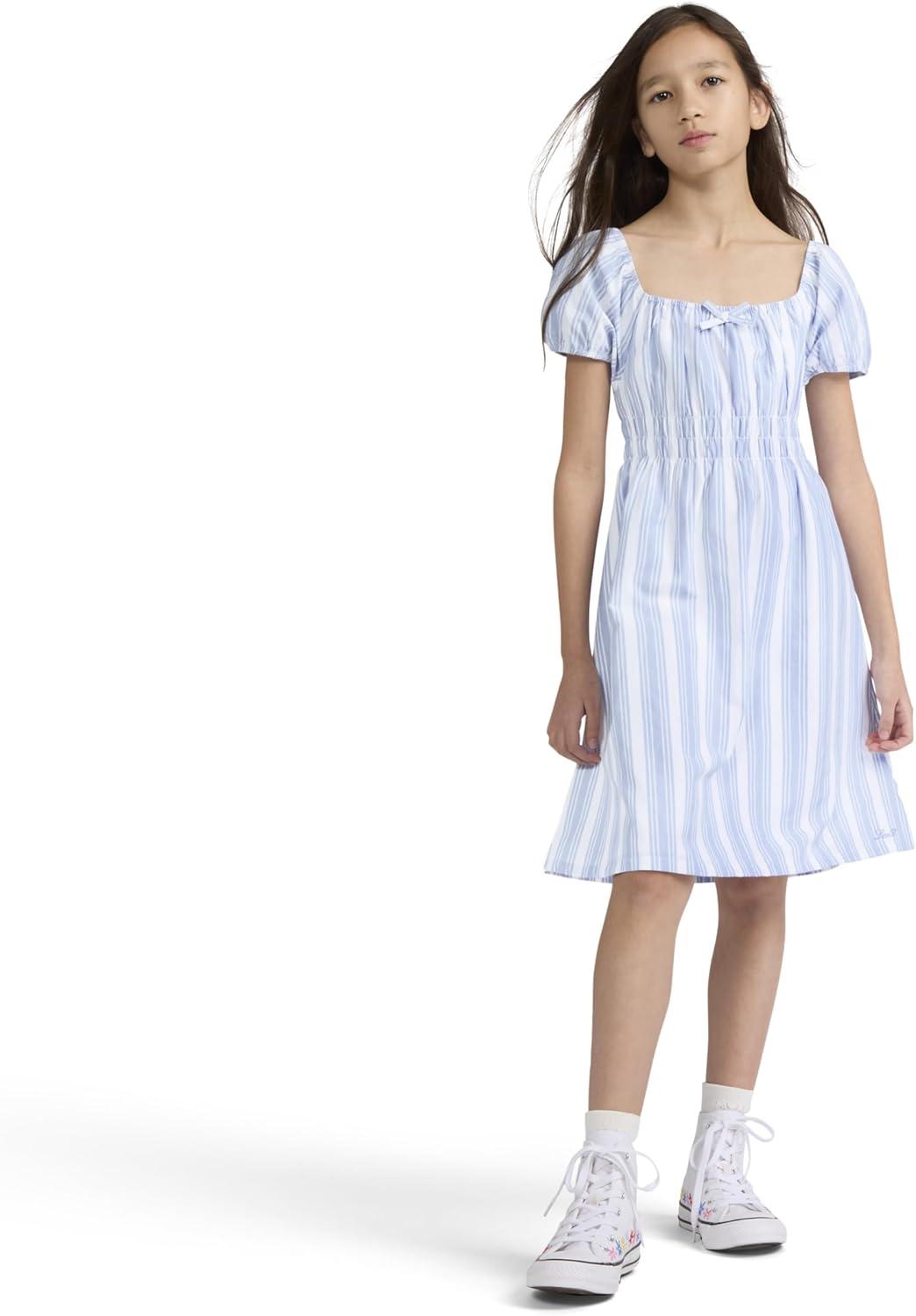imageLevis Girls Girls Casual DressBright White Stripe