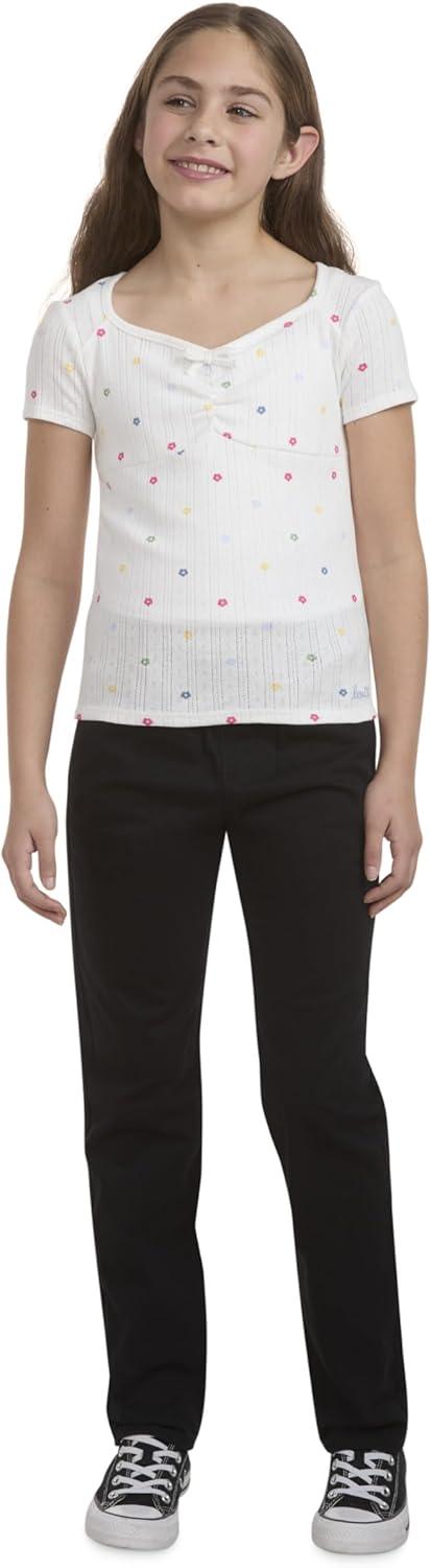 imageLevis Girls Pull on Uniform PantsBlack