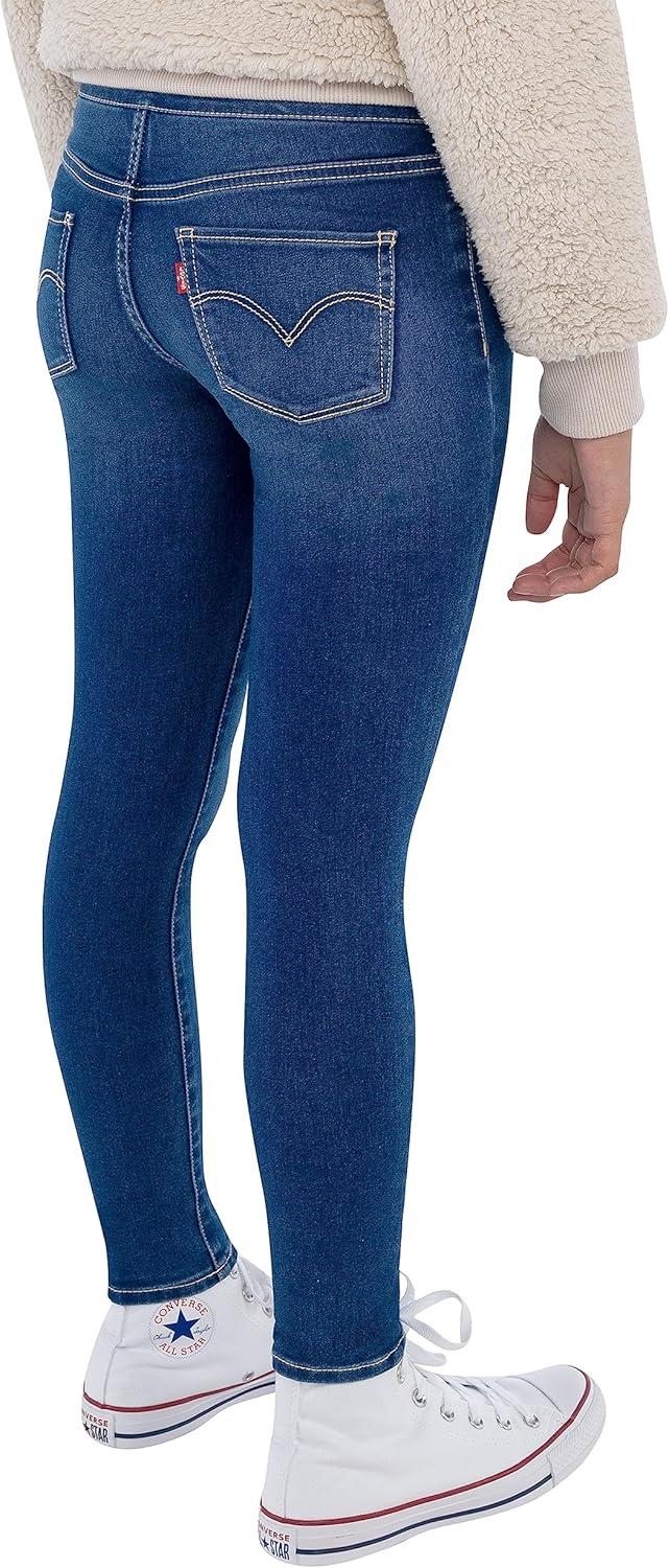 imageLevis Girls Skinny Fit Pull on JeggingsMandolin