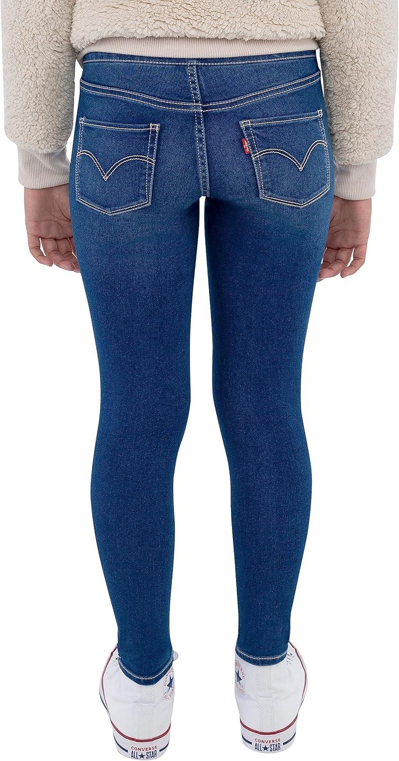 imageLevis Girls Skinny Fit Pull on JeggingsMandolin