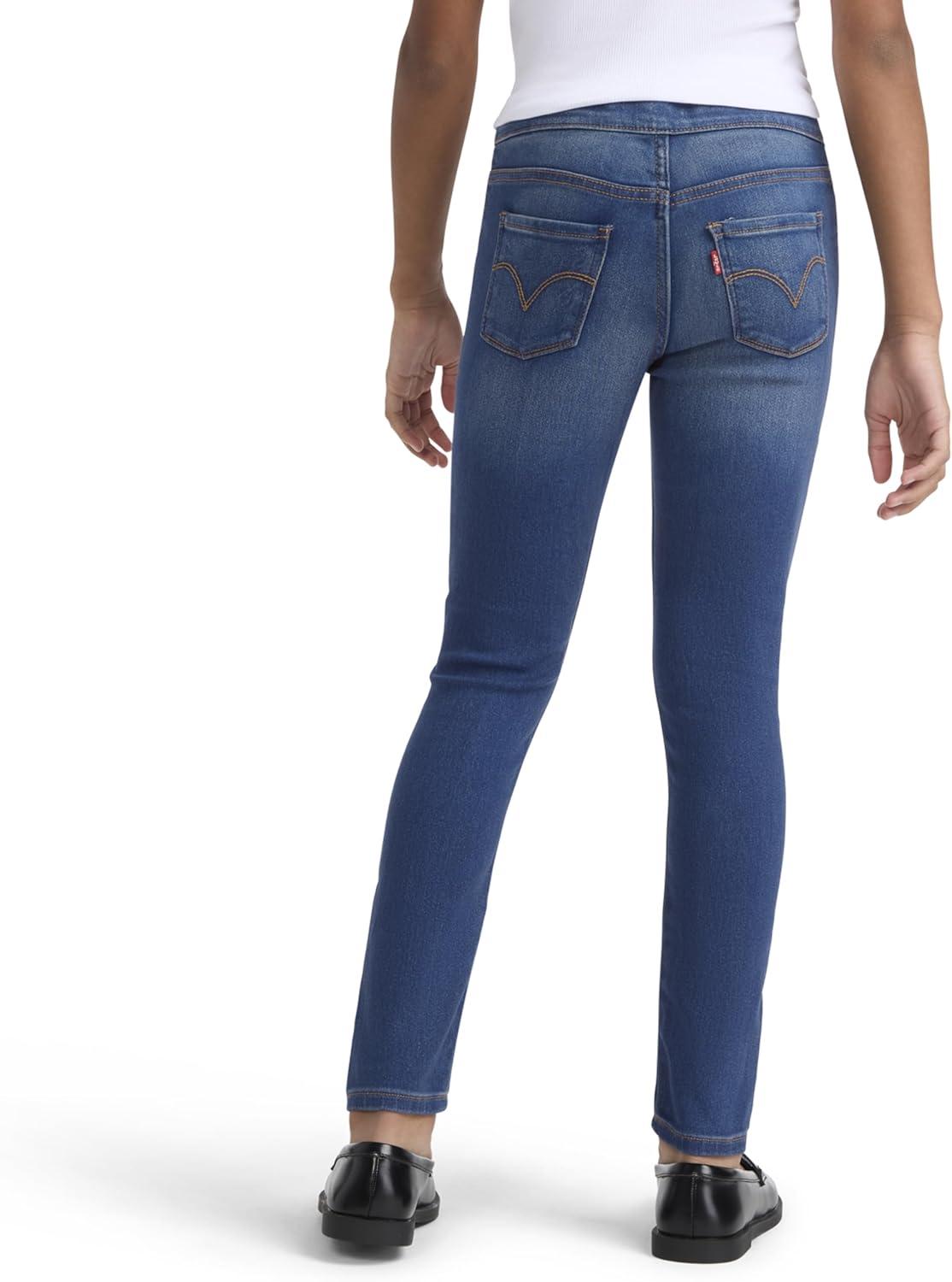 imageLevis Girls Skinny Fit Pull on JeggingsSweetwater