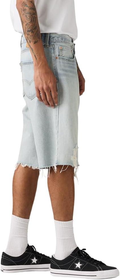imageLevis Mens 469 Loose Straight Denim Shorts Also Available in Big amp TallNew Call Me Nonstretch