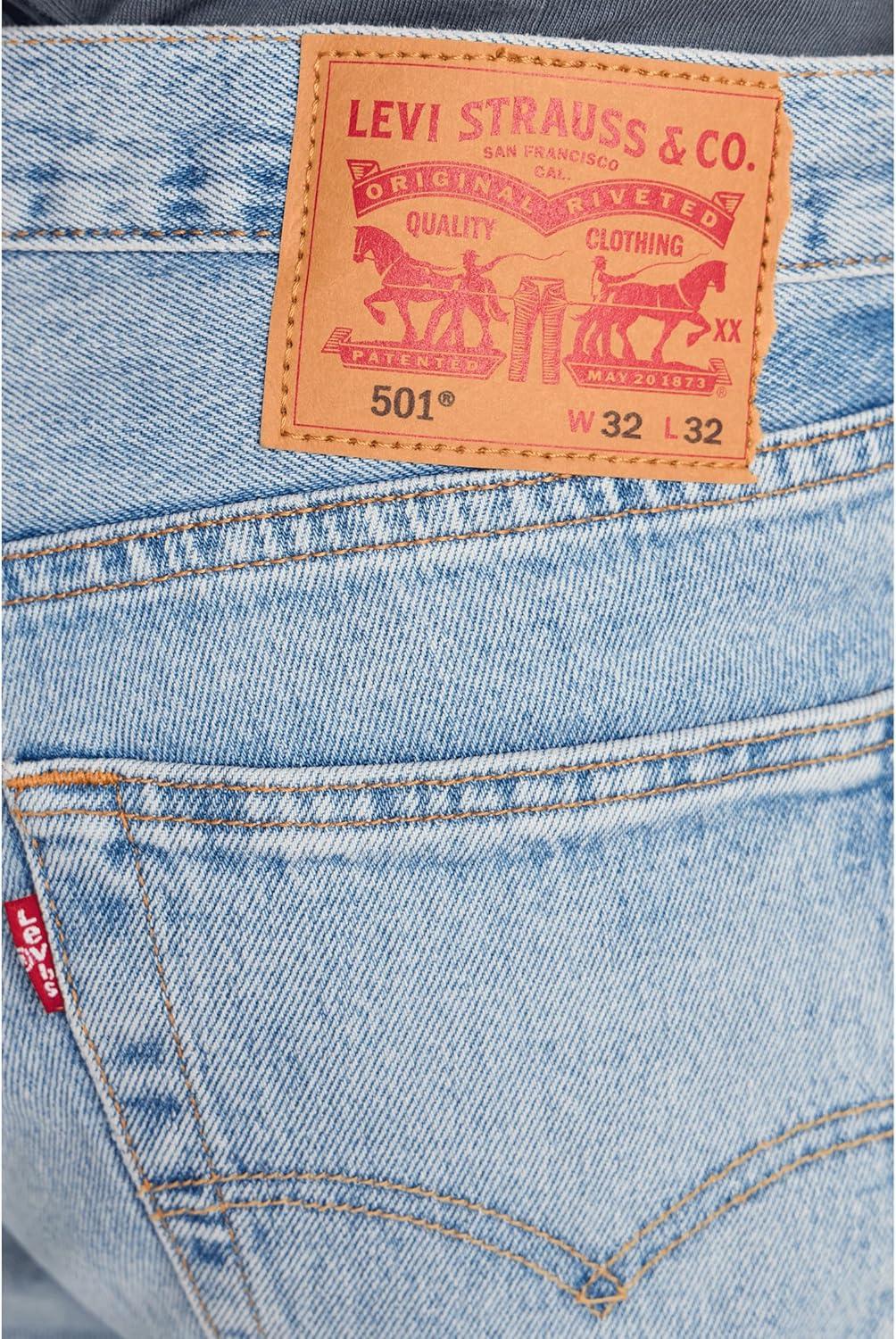 imageLevis Mens 501 Original Fit Jeans Also Available in Big amp TallAt the Museum
