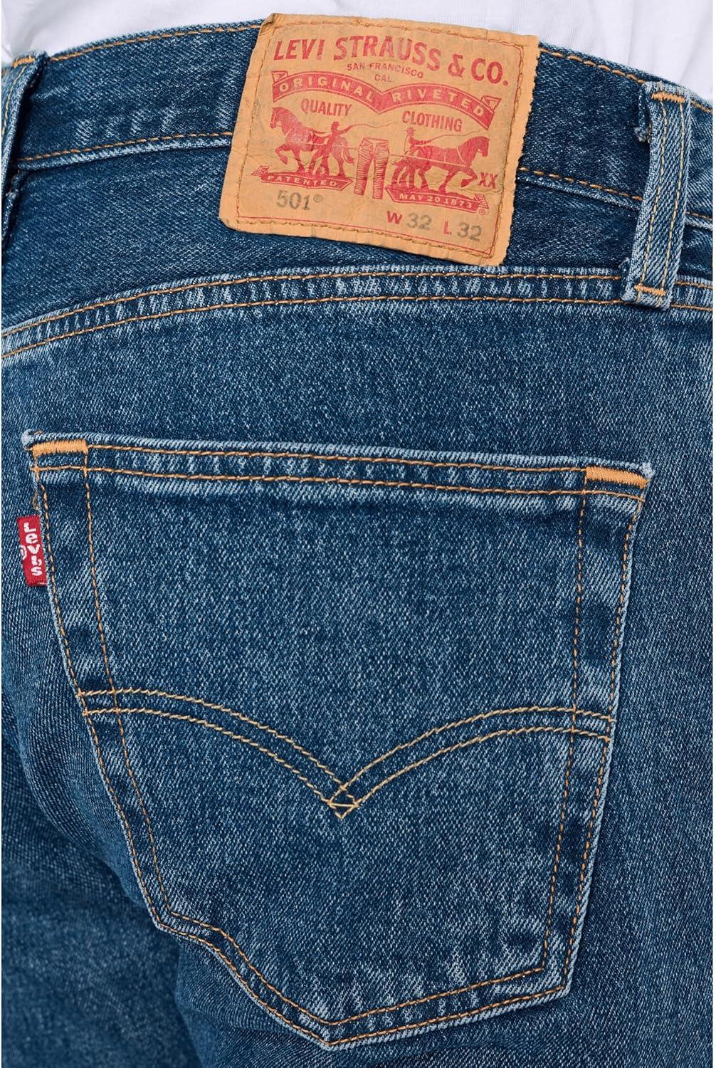 imageLevis Mens 501 Original Fit Jeans Also Available in Big amp TallBeyond the Sky