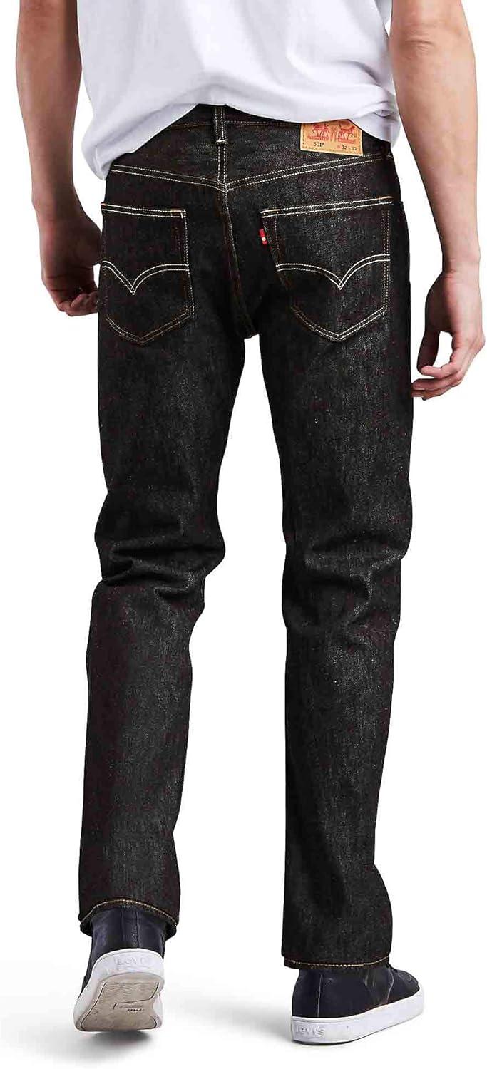 imageLevis Mens 501 Original Fit Jeans Also Available in Big amp TallBlack