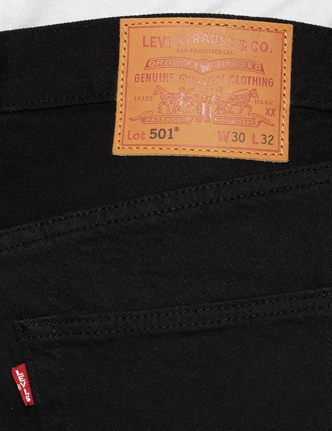 imageLevis Mens 501 Original Fit Jeans Also Available in Big amp TallBlack Stf