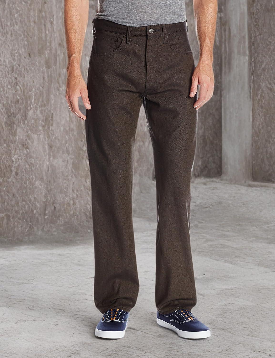 imageLevis Mens 501 Original Fit Jeans Also Available in Big amp TallBronze Brown Stf Graphite Fill