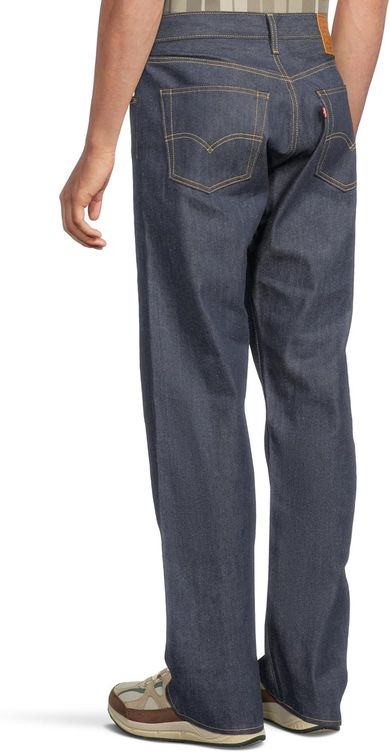 imageLevis Mens 501 Original Fit Jeans Also Available in Big amp TallButton Your Fly Rigid Selvedge