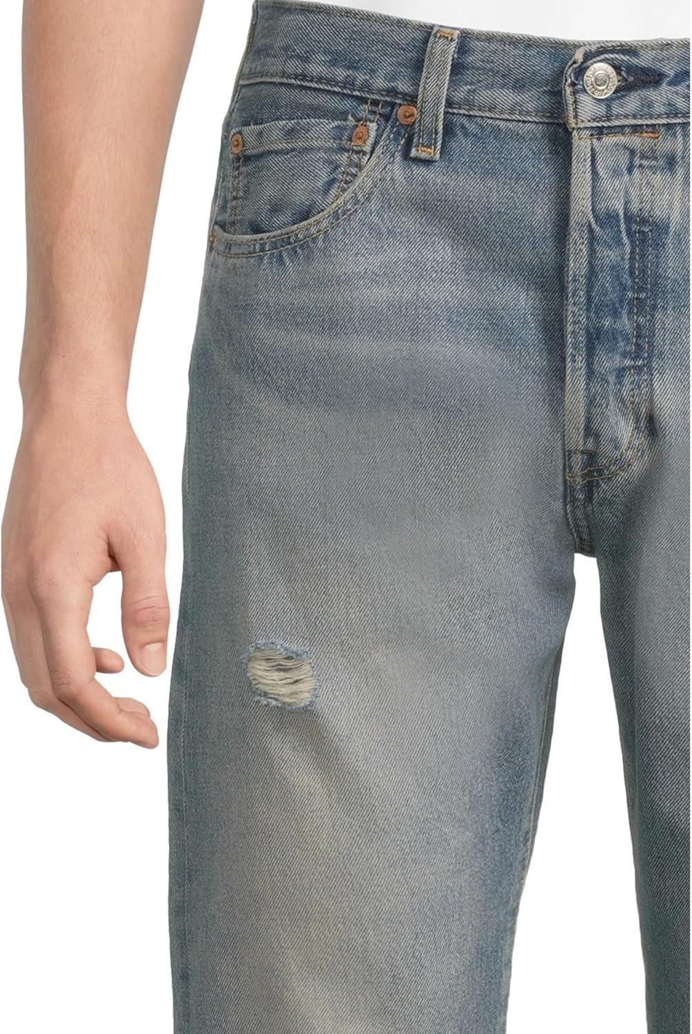 imageLevis Mens 501 Original Fit Jeans Also Available in Big amp TallDelanore DX