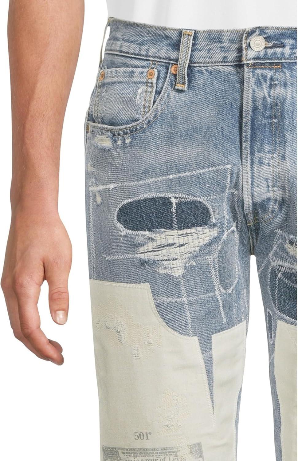 imageLevis Mens 501 Original Fit Jeans Also Available in Big amp TallEmpty Your Pockets Dx