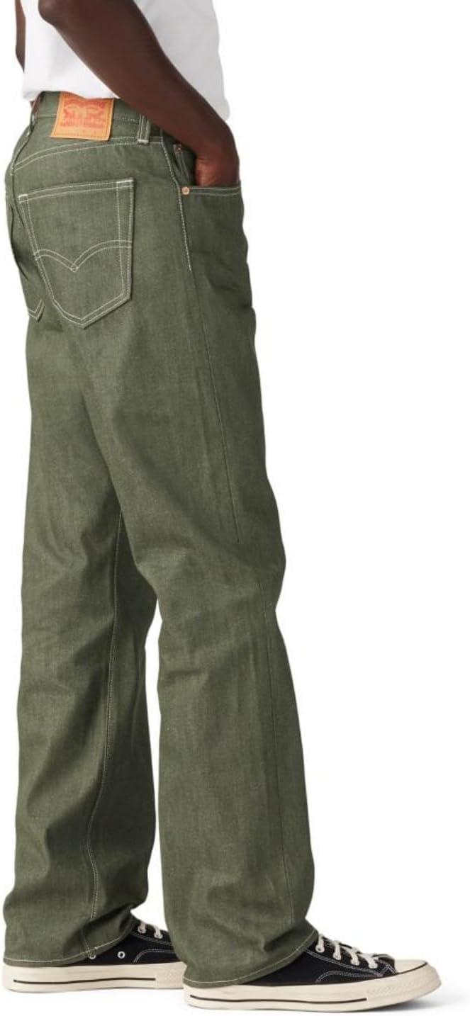 imageLevis Mens 501 Original Fit Jeans Also Available in Big amp TallGreen Rigid