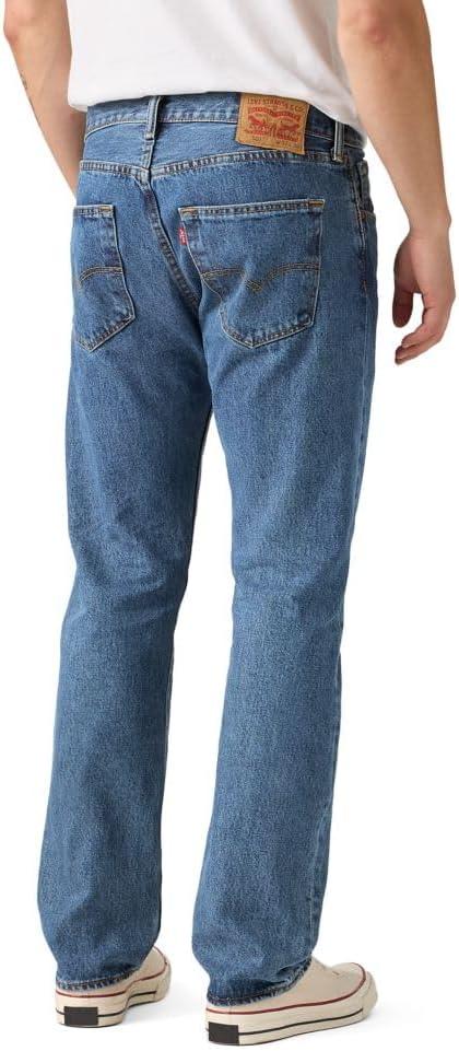 imageLevis Mens 501 Original Fit Jeans Also Available in Big amp TallMedium Stonewash Rinse