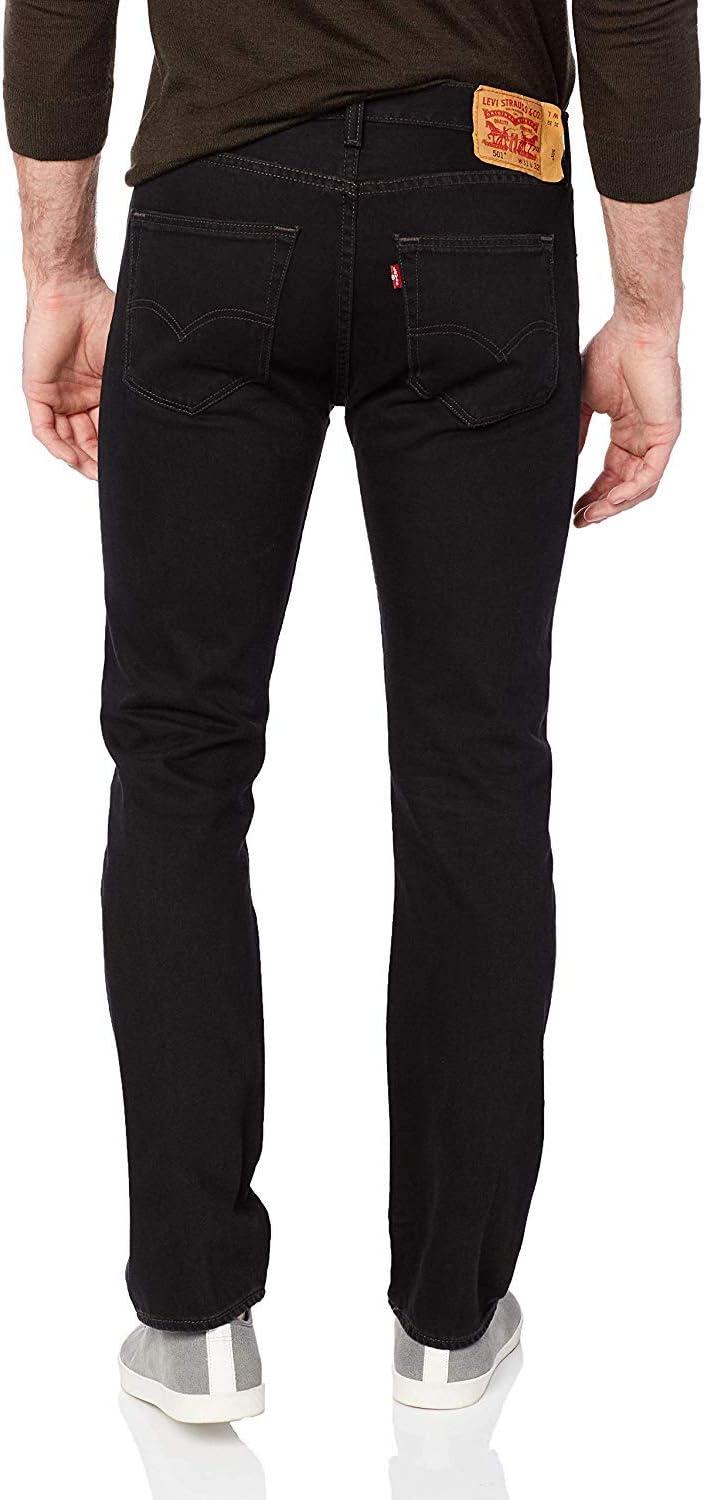 imageLevis Mens 501 Original Fit Jeans Also Available in Big amp TallNew Black