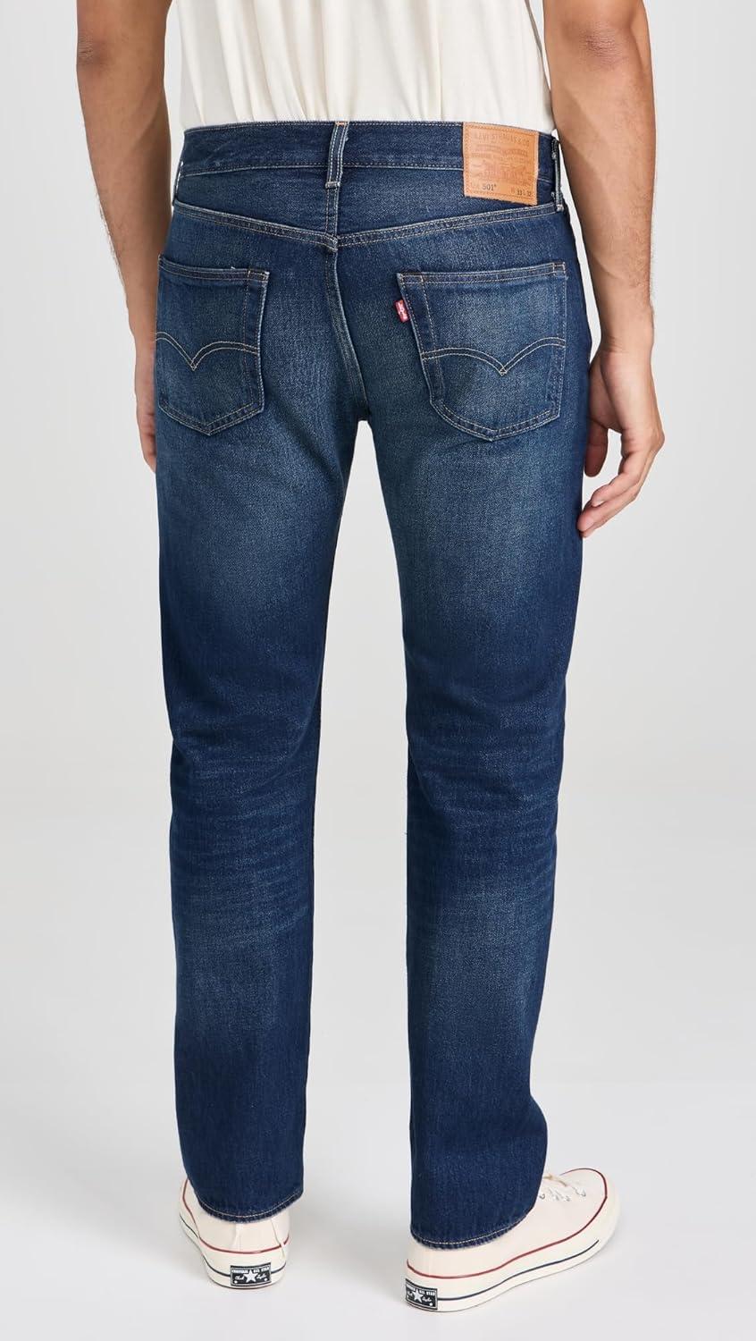imageLevis Mens 501 Original Fit Jeans Also Available in Big amp TallOn the Borderline