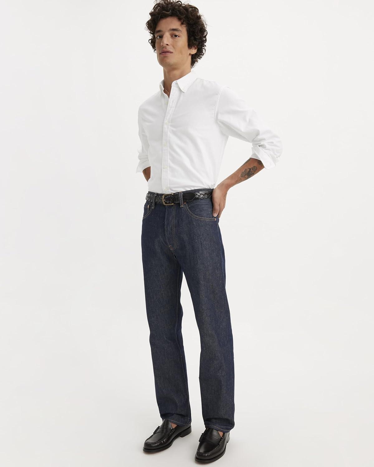 imageLevis Mens 501 Original Fit Jeans Also Available in Big amp TallRigid