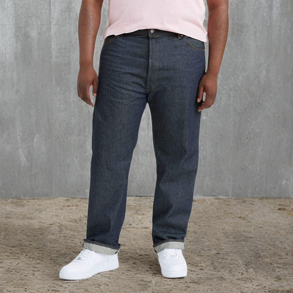 imageLevis Mens 501 Original Fit Jeans Also Available in Big amp TallRigid Stf