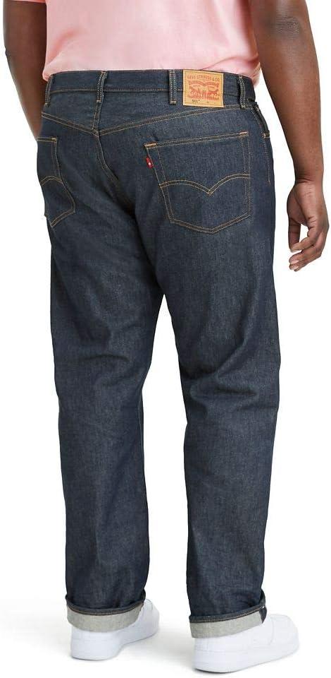imageLevis Mens 501 Original Fit Jeans Also Available in Big amp TallRigid Stf