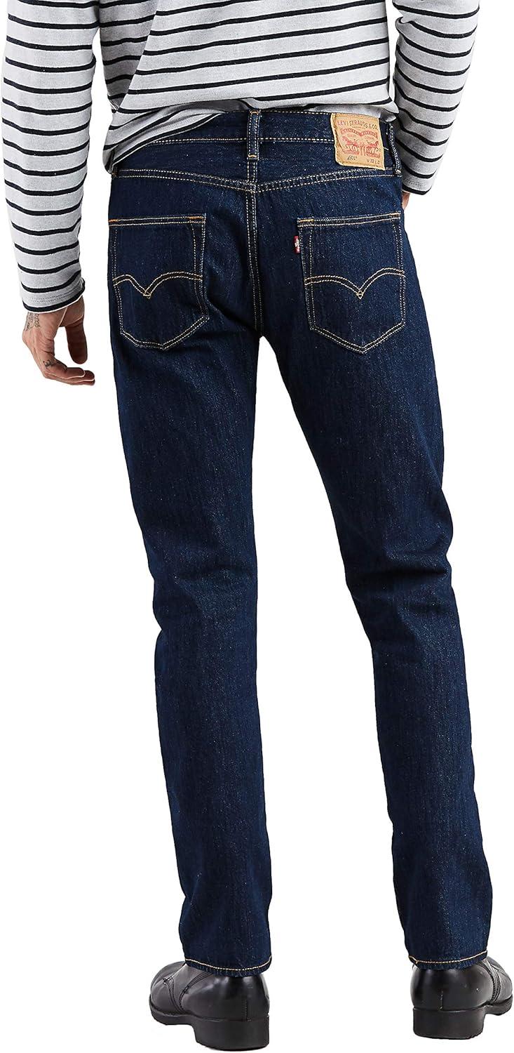 imageLevis Mens 501 Original Fit Jeans Also Available in Big amp TallRinse