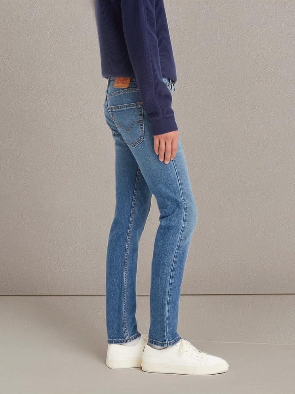 imageLevis Mens 502 Taper Fit Jeans Also Available in Big amp TallCome Closer