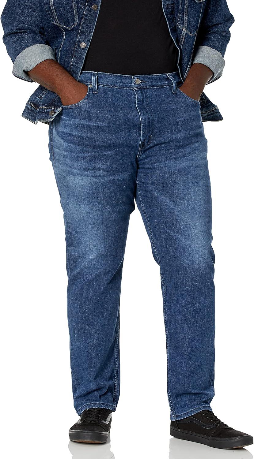 imageLevis Mens 502 Taper Fit Jeans Also Available in Big amp TallNew Myers Day Stretch