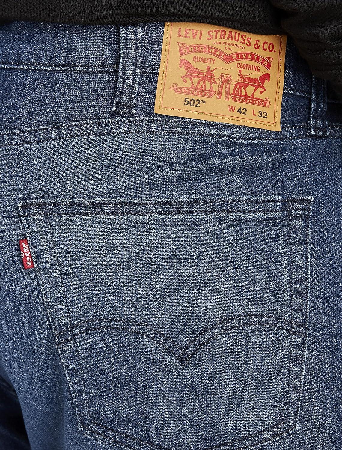 imageLevis Mens 502 Taper Fit Jeans Also Available in Big amp TallNew Myers Day Stretch