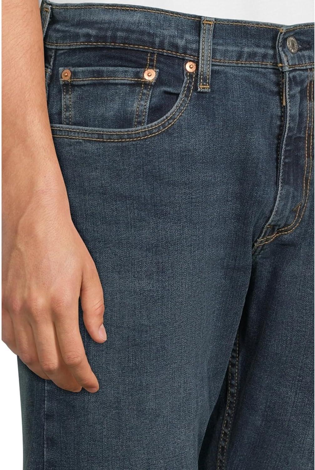 imageLevis Mens 502 Taper Fit Jeans Also Available in Big amp TallNew Panda Advanced Stretch