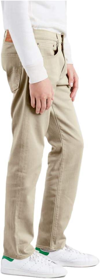 imageLevis Mens 502 Taper Fit Jeans Also Available in Big amp TallTrue Chino Bull Denim Stretch