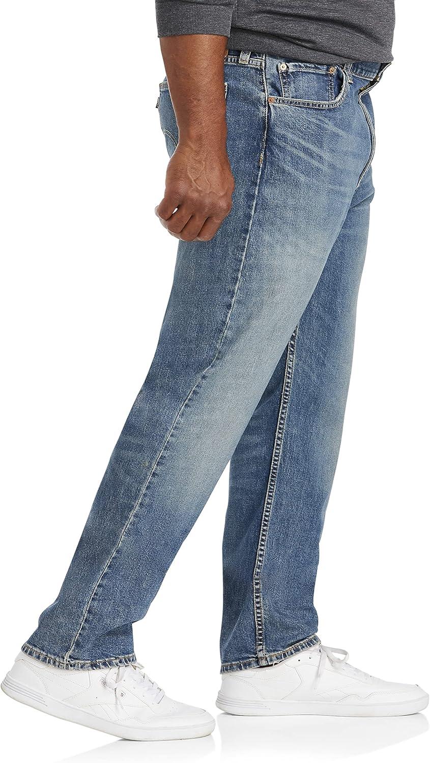 imageLevis Mens 502 Taper Fit Jeans Also Available in Big amp TallWalter Stretch