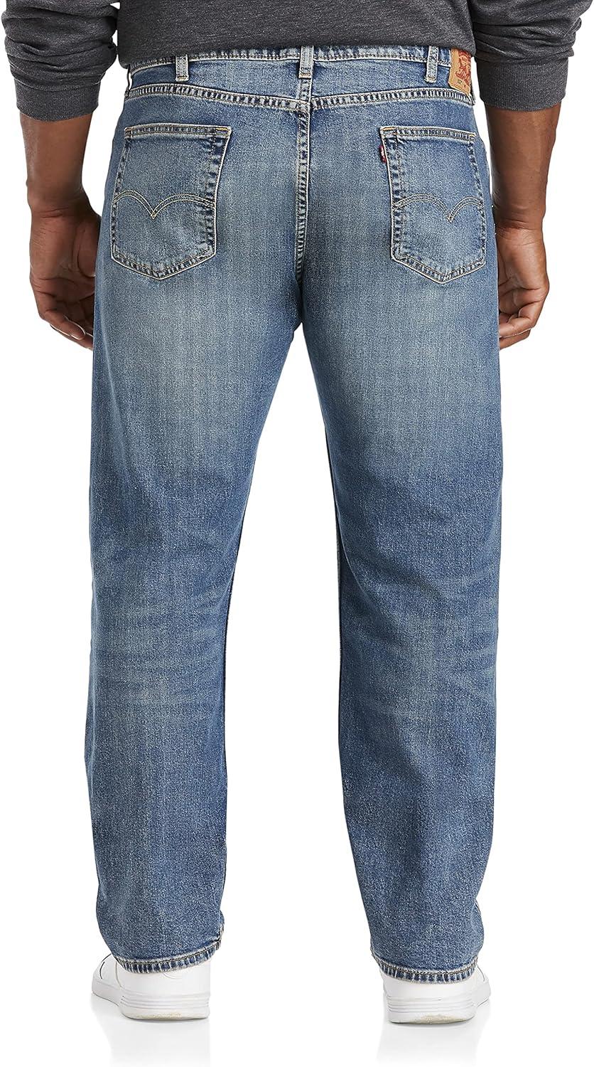 imageLevis Mens 502 Taper Fit Jeans Also Available in Big amp TallWalter Stretch