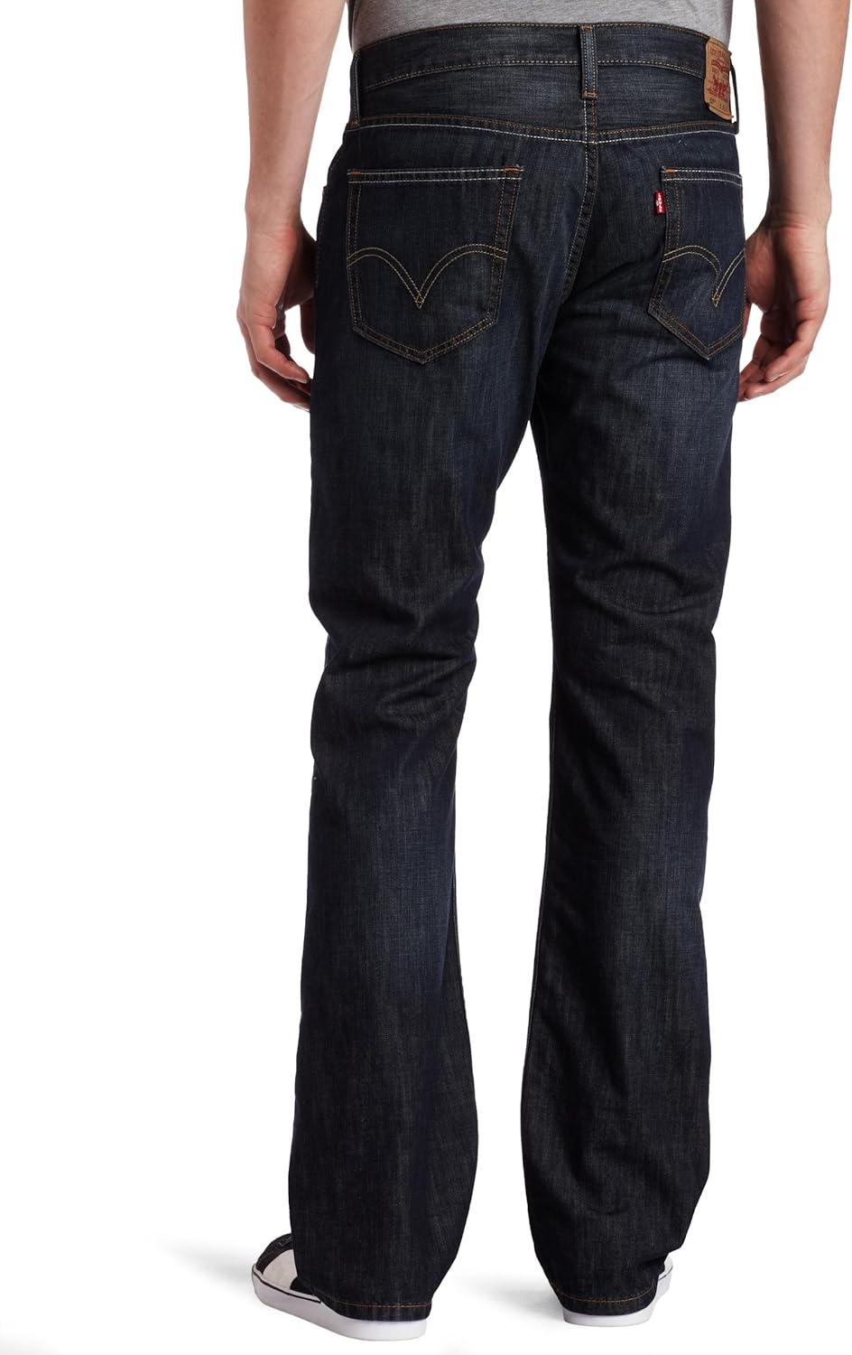 imageLevis Mens 527 Slim Bootcut JeansAndi