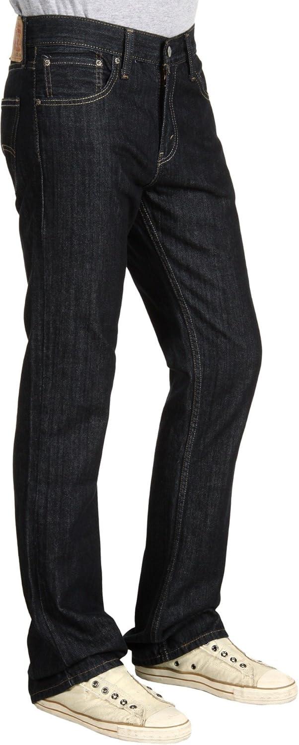 imageLevis Mens 527 Slim Bootcut JeansBlack