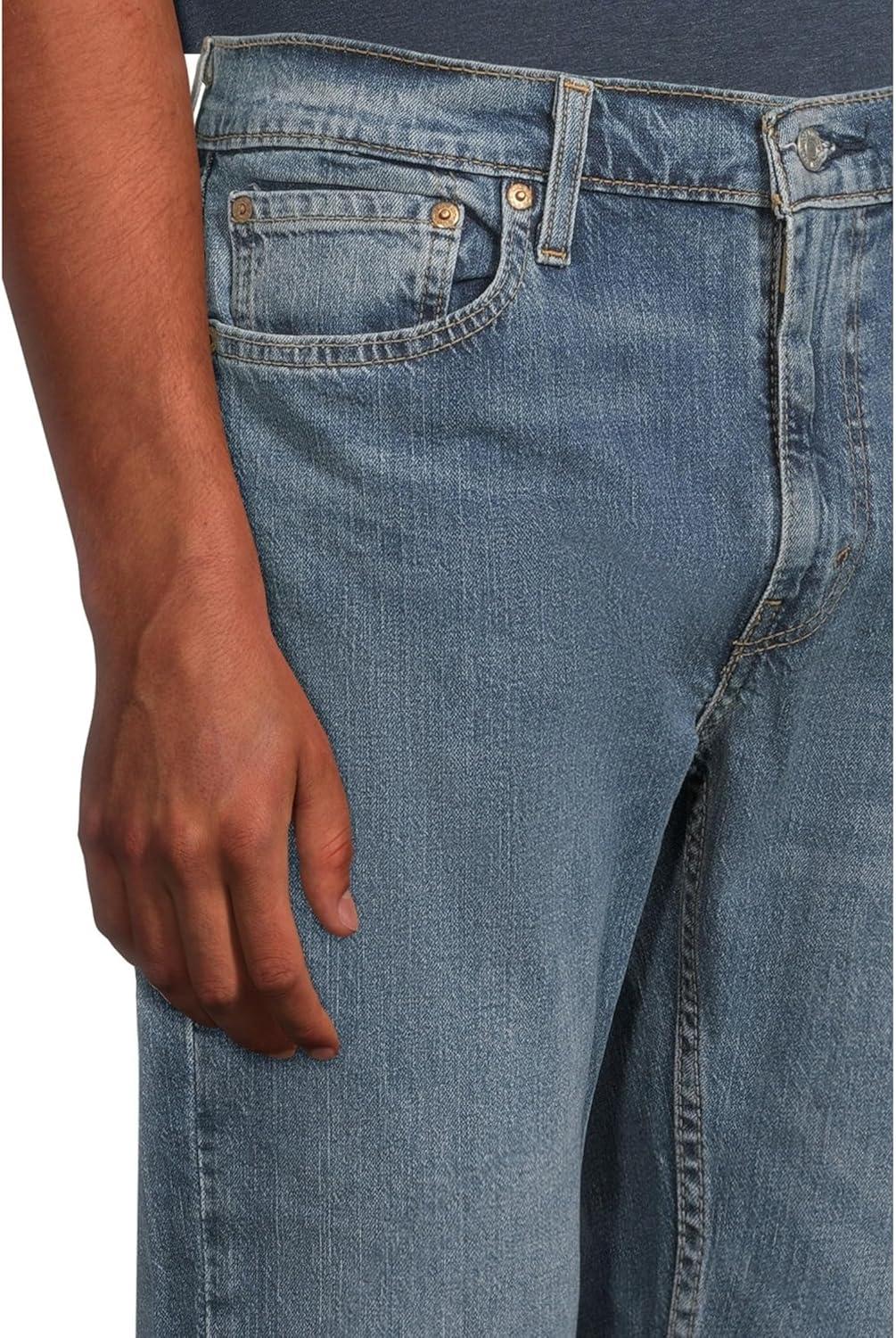 imageLevis Mens 527 Slim Bootcut JeansBlue Tunes Medium Indigo
