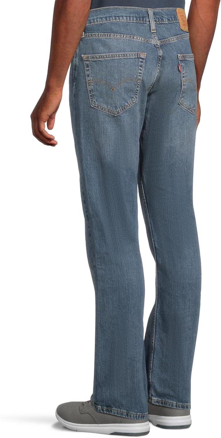 imageLevis Mens 527 Slim Bootcut JeansBlue Tunes Medium Indigo