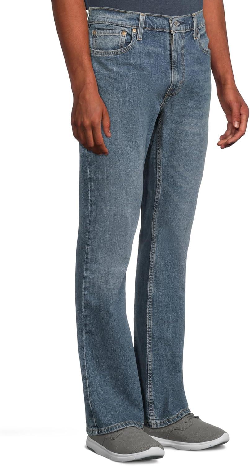 imageLevis Mens 527 Slim Bootcut JeansBlue Tunes Medium Indigo