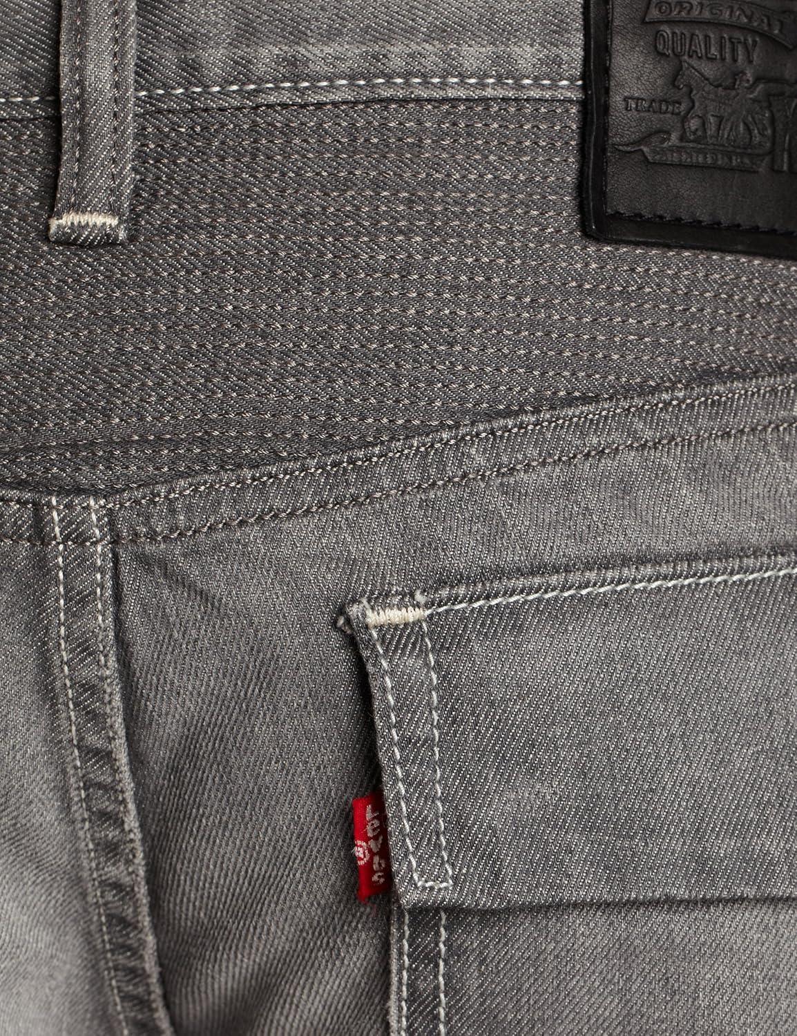 imageLevis Mens 527 Slim Bootcut JeansCrispy Grey