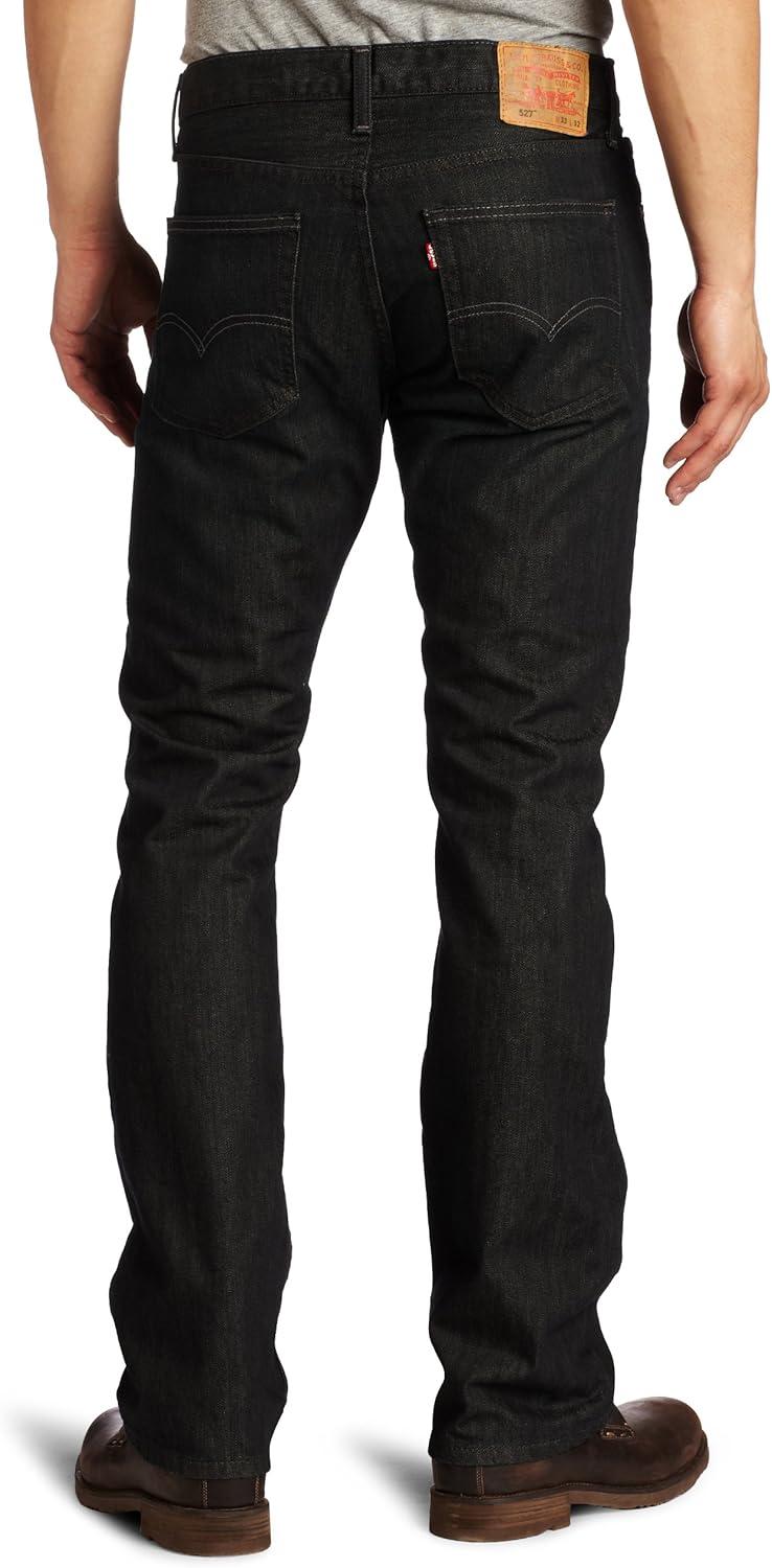 imageLevis Mens 527 Slim Bootcut JeansFume Discontinued