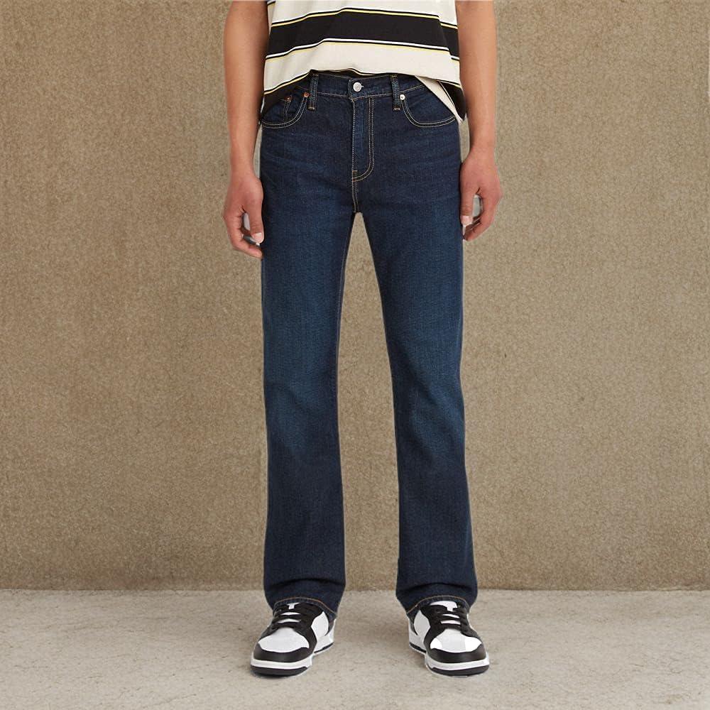 imageLevis Mens 527 Slim Bootcut JeansNew Feelin Right Medium Indigo