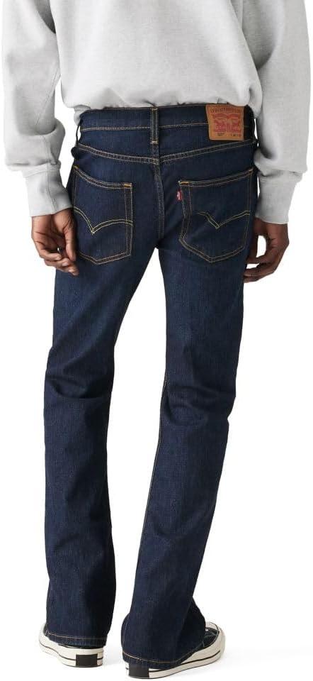 imageLevis Mens 527 Slim Bootcut JeansNew Feelin Right Medium Indigo