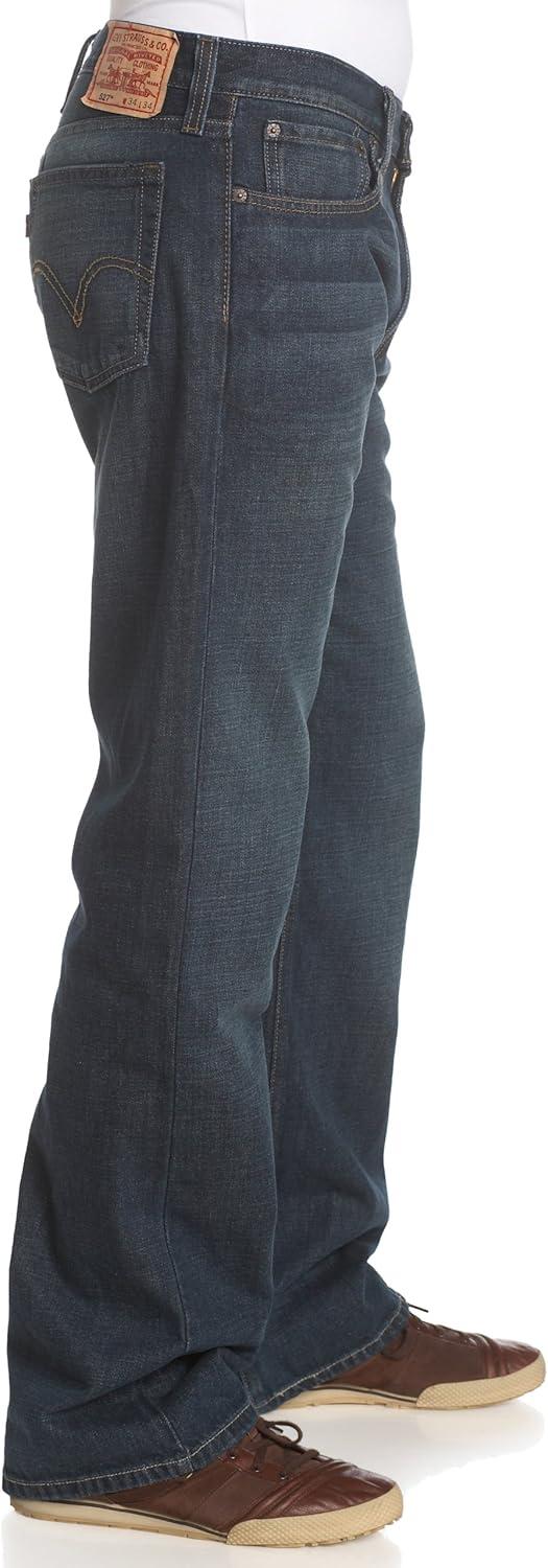 imageLevis Mens 527 Slim Bootcut JeansOverhaul