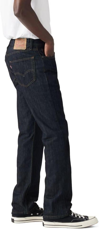 imageLevis Mens 527 Slim Bootcut JeansTumbled Rigid