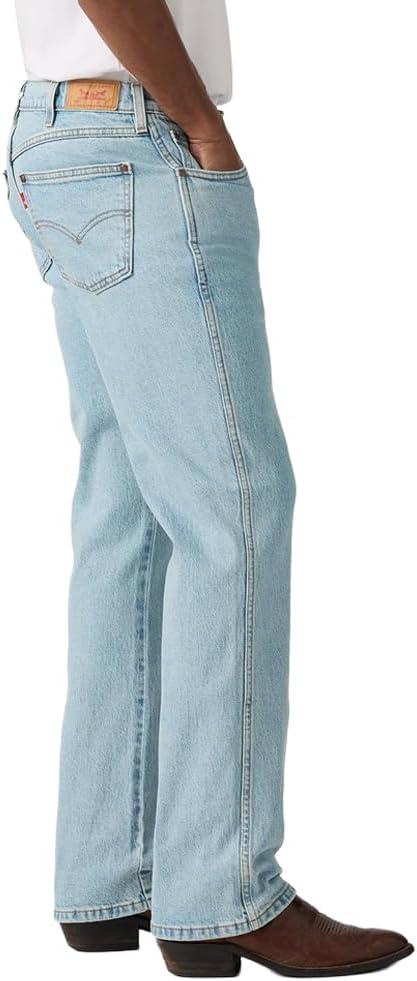 imageLevis Mens 537 Western Bootcut JeansNew Back in the Saddle Stretch
