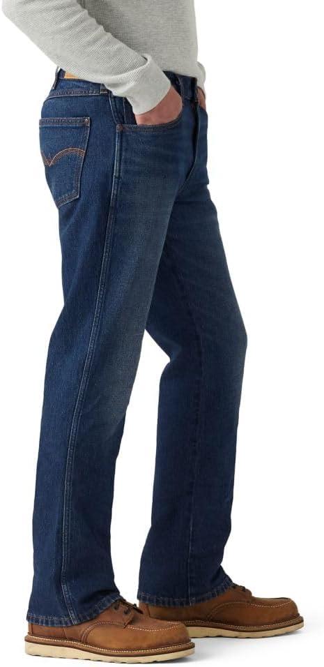imageLevis Mens 537 Western Bootcut JeansNew Wow Have Fun Stretch