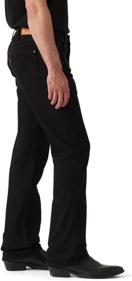 imageLevis Mens 537 Western Bootcut JeansRun the Road Rinse Stretch
