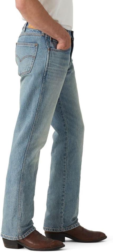 imageLevis Mens 537 Western Bootcut JeansRunning Early Stretch