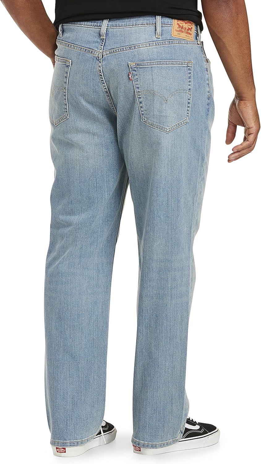 imageLevis Mens 541 Athletic Fit Jeans Also Available in Big amp TallBay Tint All Seasons Tech Stretch