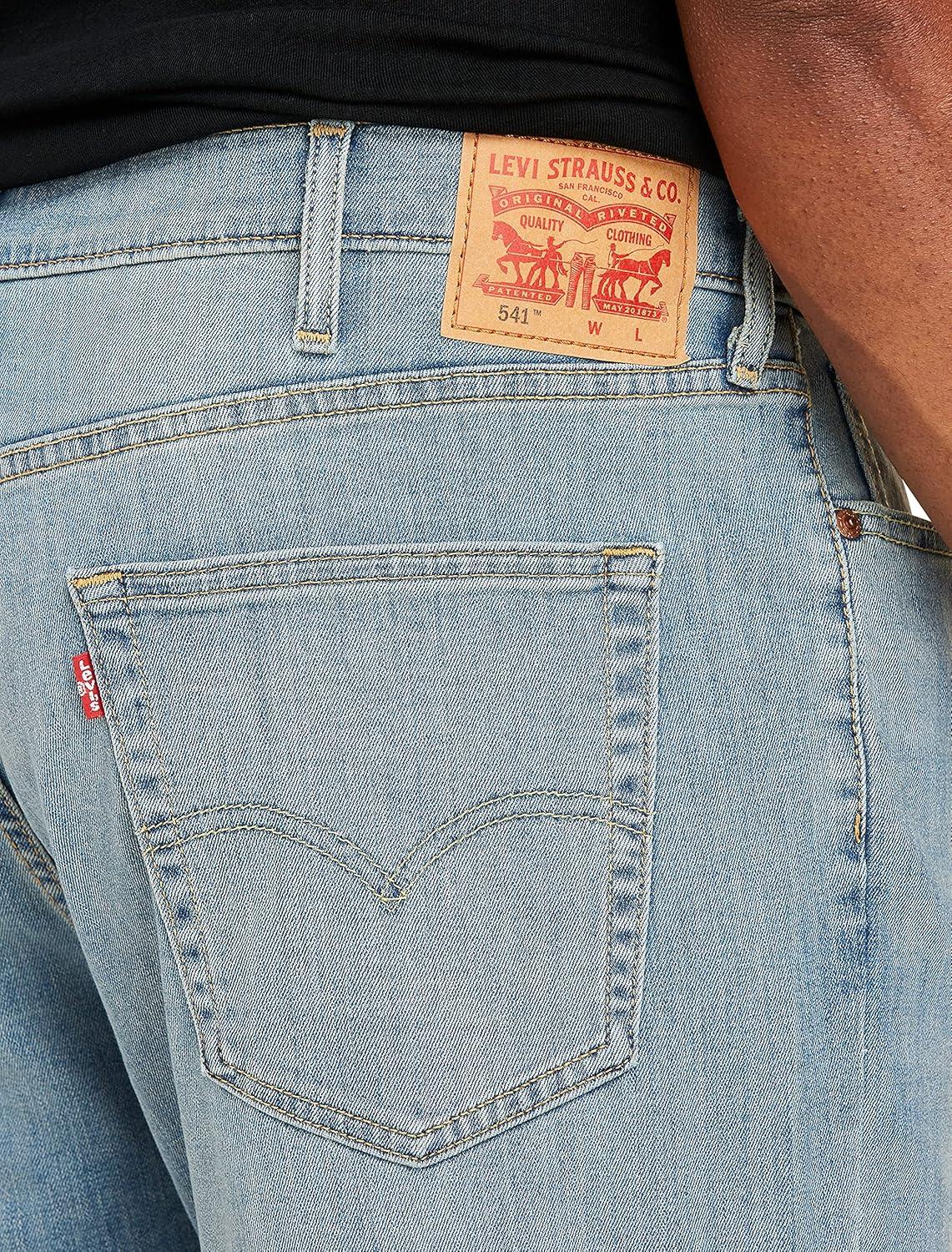 imageLevis Mens 541 Athletic Fit Jeans Also Available in Big amp TallBay Tint All Seasons Tech Stretch