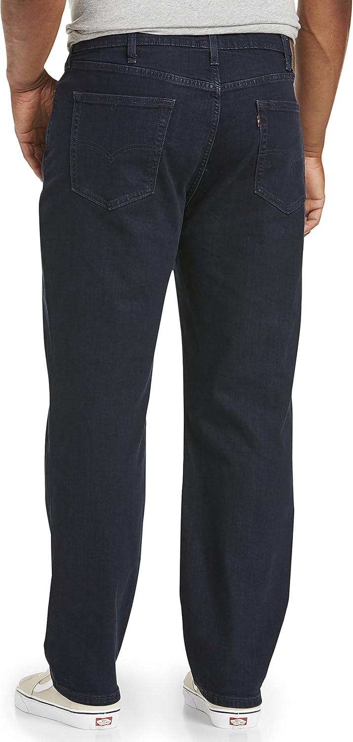 imageLevis Mens 541 Athletic Fit Jeans Also Available in Big amp TallCholla Black Overdye All Seasons Tech