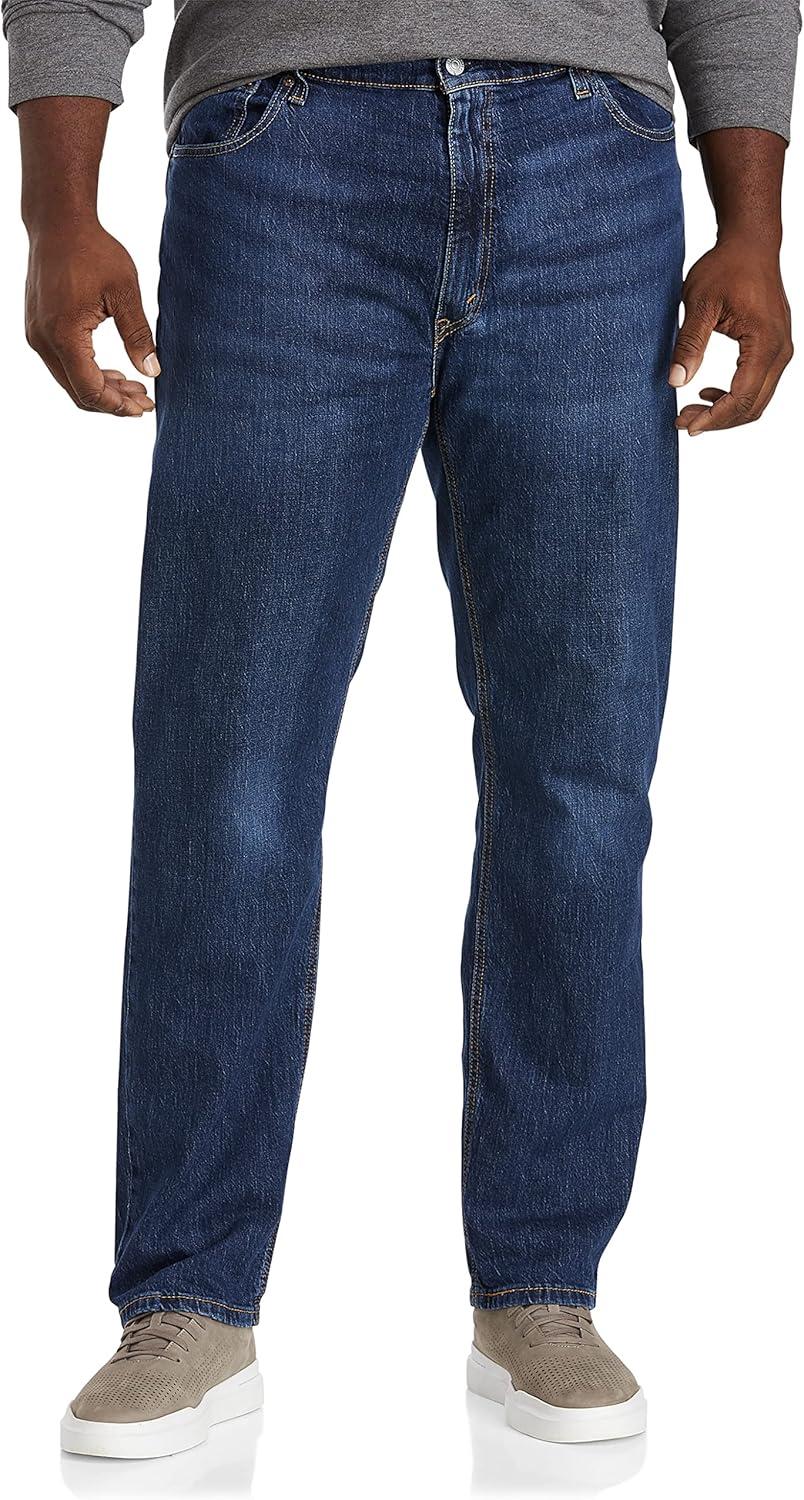 imageLevis Mens 541 Athletic Fit Jeans Also Available in Big amp TallHawthorne Shocking Dark Indigo